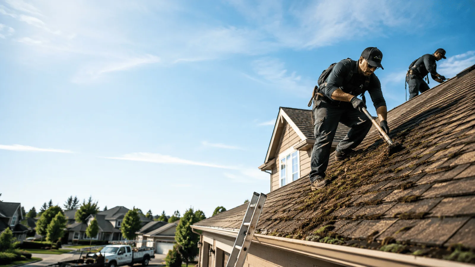 Roof Moss Removal in Mentone, CA near me